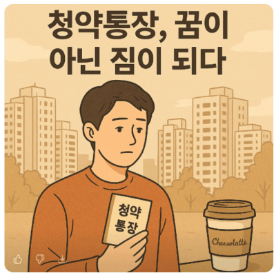 청약통장, 꿈이 아닌 짐이 되다
